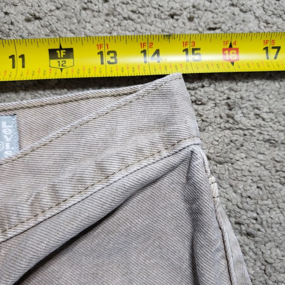 Levis SilverTab 94 Baggy Jeans Men 28x31 (FITS 29x30) Tan Khaki Skater Retro Y2K